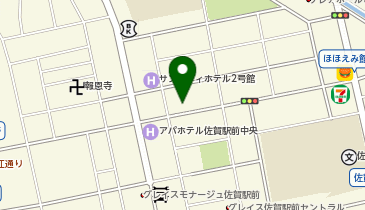 ラクピーライト 佐賀駅北の地図画像