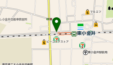 TOKYO PUBLIC 東小金井駅前第一の地図画像