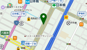 TOKYO PUBLIC 東京都 日本橋の地図画像