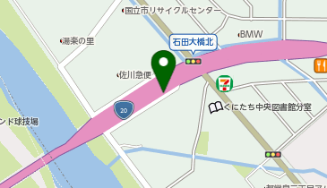 TOKYO PUBLIC 石田大橋北の地図画像