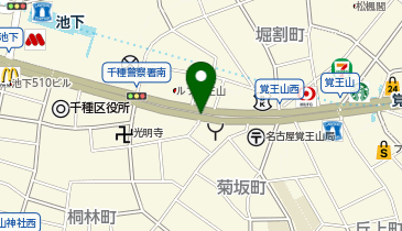 名古屋市池下駐車場の地図画像