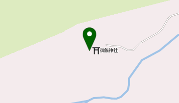 御鍋神社駐車場の地図画像