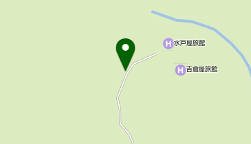 幕川温泉駐車場の地図画像