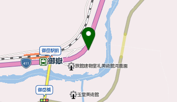 御岳交流センター駐車場の地図画像