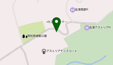 会津高原たかつえスキー場駐車場の地図画像