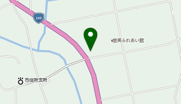 里美ふれあい館駐車場の地図画像