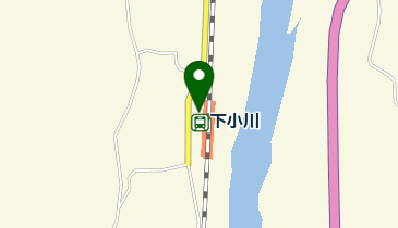 下小川駅駐車場の地図画像