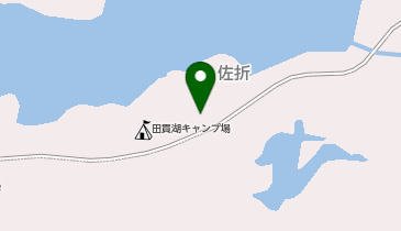 田貫湖駐車場の地図画像