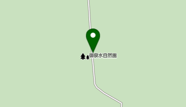 御泉水自然園駐車場の地図画像