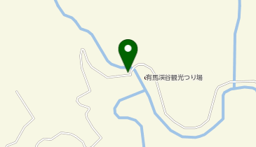 有馬渓谷観光釣場駐車場の地図画像