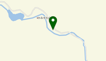 かみすわ山荘駐車場の地図画像