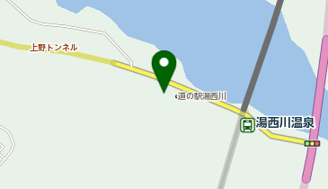 道の駅 湯西川駐車場の地図画像