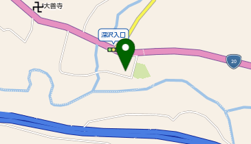 砂防学習公園駐車場の地図画像