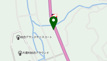 道の駅 歌舞伎の里大鹿駐車場の地図画像