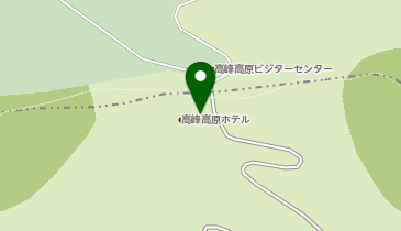 高峰高原ホテル駐車場の地図画像