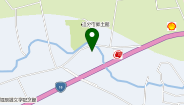 追分宿駐車場の地図画像
