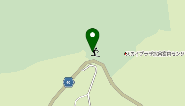 車山高原駐車場の地図画像