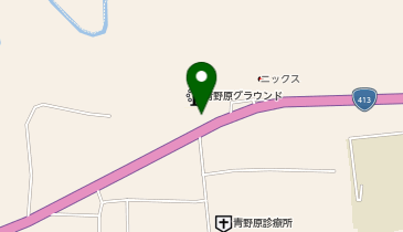 青野原グラウンド駐車場の地図画像