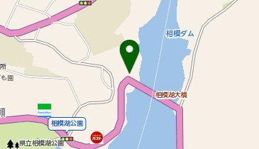 相模湖大橋駐車場の地図画像