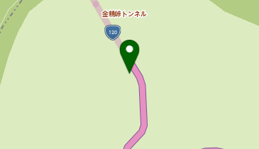 金精トンネル駐車場の地図画像