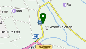 市営神橋駐車場の地図画像