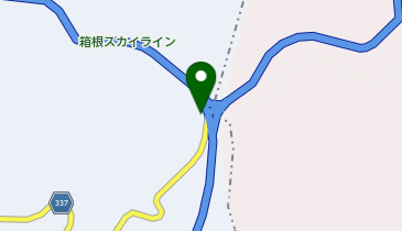 湖尻峠駐車場の地図画像