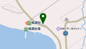 桃源台駐車場の地図画像