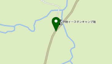 戸隠キャンプ場駐車場の地図画像