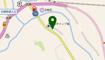 氷川駐車場の地図画像