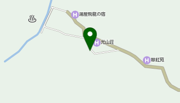 光山荘駐車場の地図画像