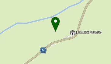 上高地駐車場の地図画像