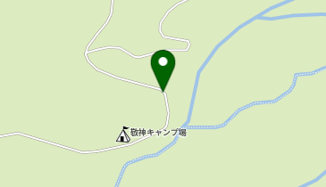 アルプス山荘上駐車場の地図画像