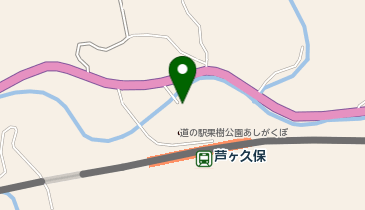 道の駅 果樹公園あしがくぼ駐車場の地図画像