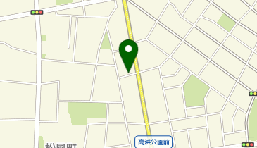 マイパーキング松風町の地図画像