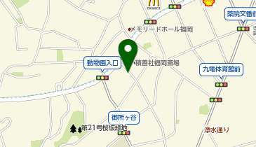 レキシントン・スクエア桜坂の地図画像