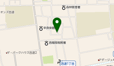 百道1丁目パーキングの地図画像