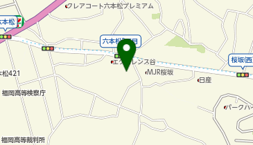 谷パーキングの地図画像
