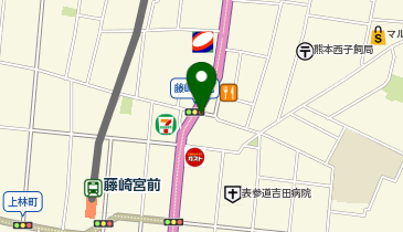 北千反畑パーキングの地図画像