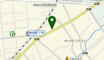 保田窪入口パーキングの地図画像