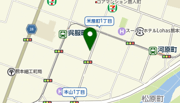 いれとこパーキングモータープール米屋町の地図画像