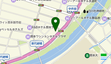 いれとこパーキングモータープール中央街の地図画像