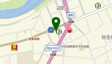 いれとこパーキング迎町1丁目の地図画像