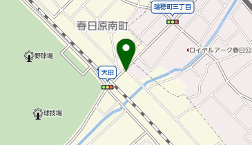 春日原駐車場の地図画像