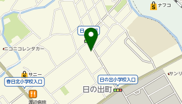日の出町4丁目パーキングの地図画像