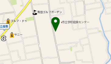 100円パーク有田の地図画像