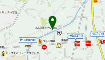トップパーク神松寺の地図画像