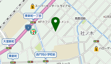 レオネクスト社ノ木の地図画像