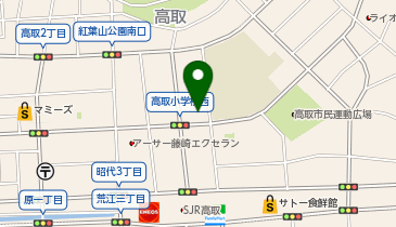 ルブラン駐車場の地図画像