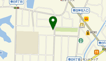 春日8丁目駐車場の地図画像