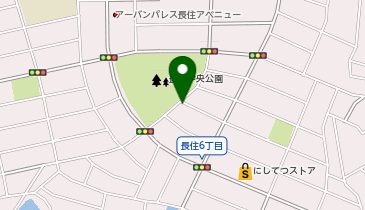 長住5丁目パーキング2の地図画像